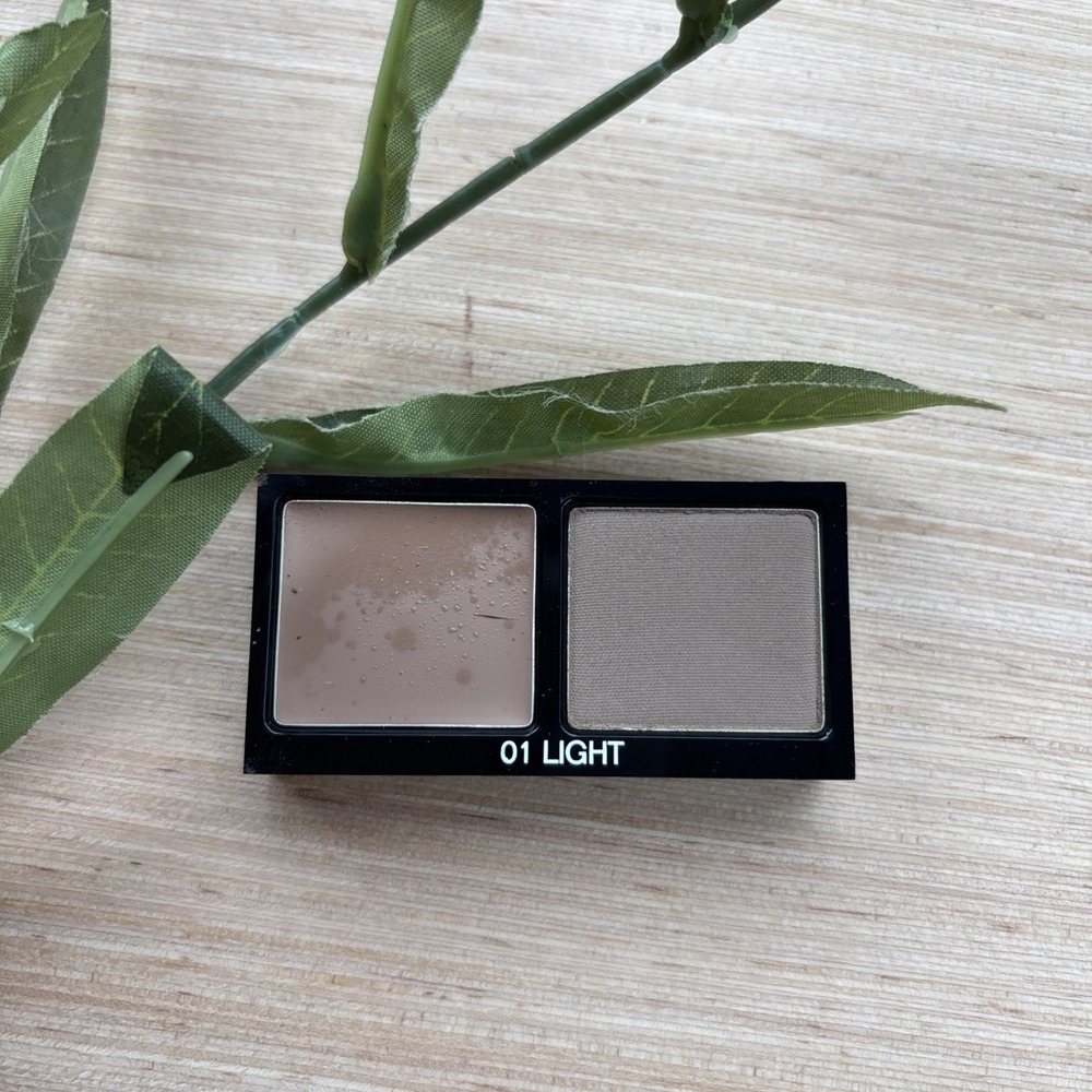 NEW Chanel Brow Palette Wax And Powder Duo 01 LIGHT RARE